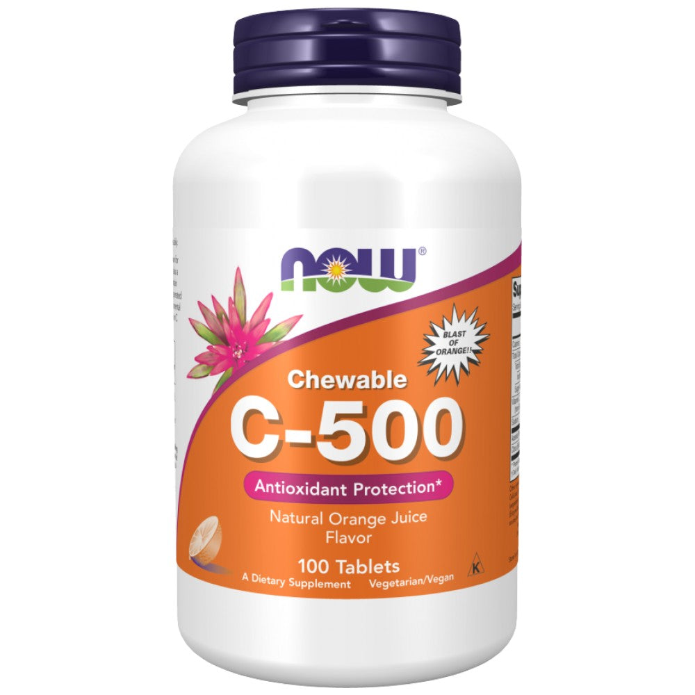 Βιταμίνη C -500 Chewable - 100 μασώμενα δισκία