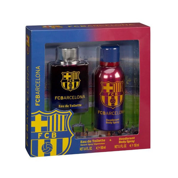 FC Barcelona Eau de Toilette Spray 100ml σετ 2 κομμάτια