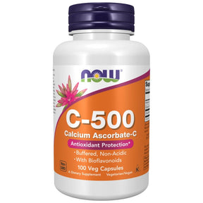 Vitamin C-500 | Calcium Ascorbate-C - 100 capsules - Nutra Best Europe