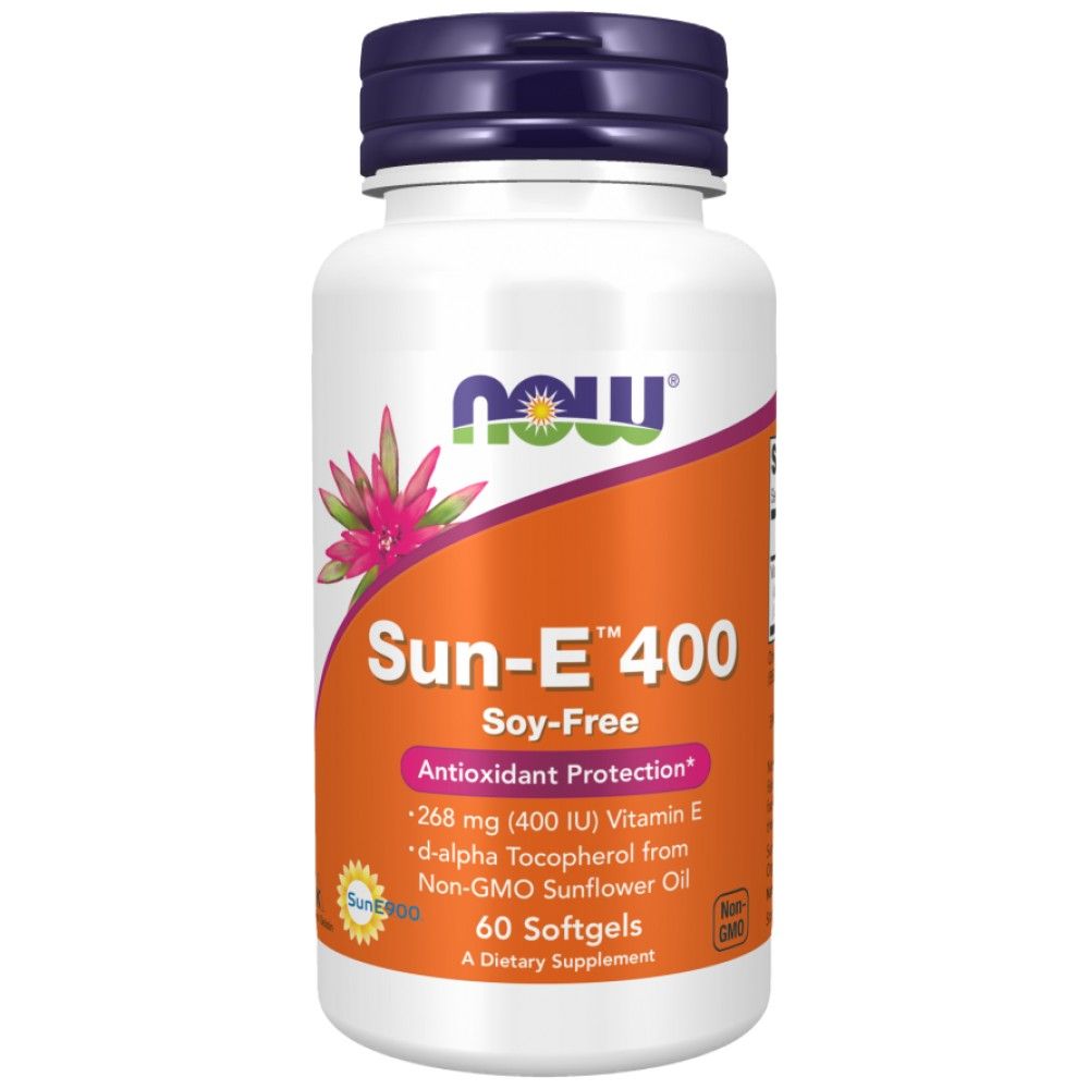 Βιταμίνη Ε/Sun -E 400 IU - 60 κάψουλες πηκτής
