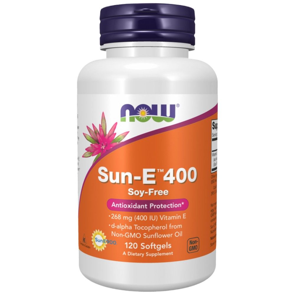 Βιταμίνη Ε/Sun -E 400 IU - 120 κάψουλες πηκτής