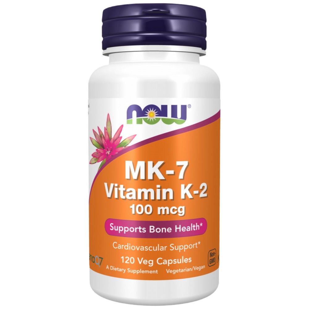 MK-7 Βιταμίνη Κ-2 100 MCG-120 κάψουλες