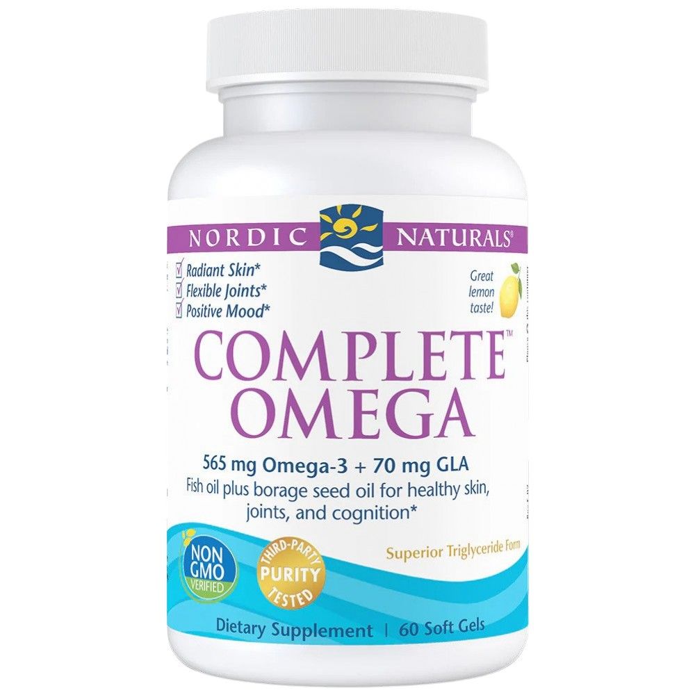 Πλήρης ωμέγα 565 mg - 60 softgels