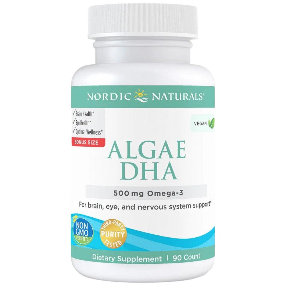 Φύκια DHA 500 mg - 90 κάψουλες γέλης