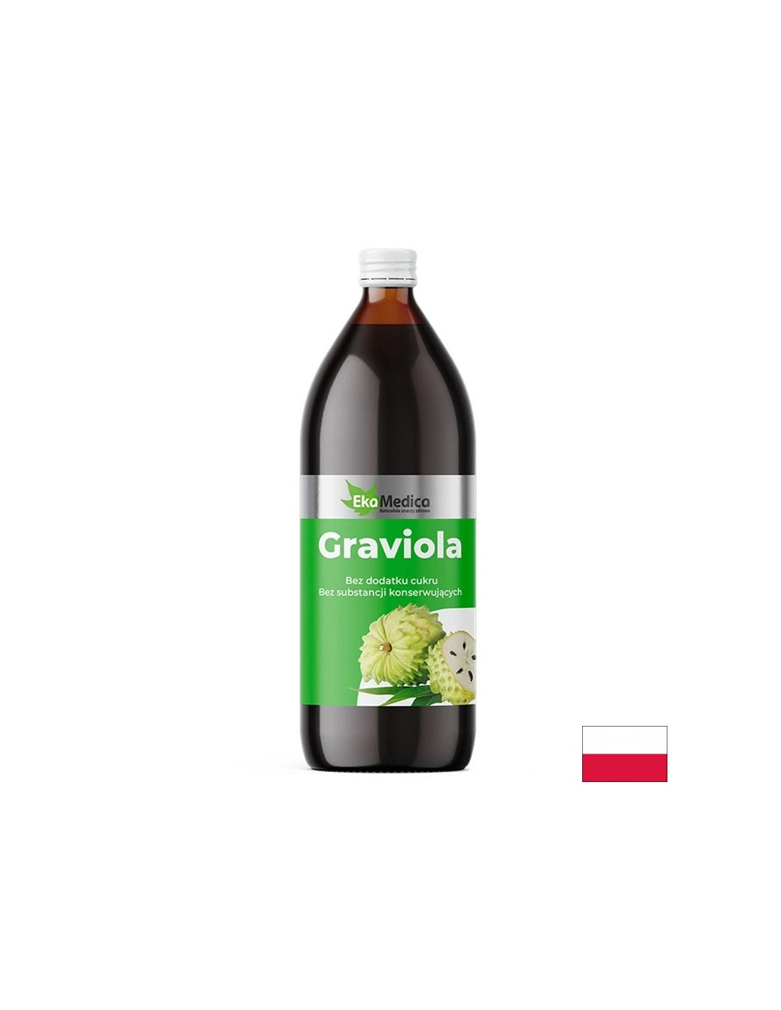Χυμός graviola για τόνο και ισχυρή ανοσία, 1 λίτρο, 20 ή 40 δόσεις