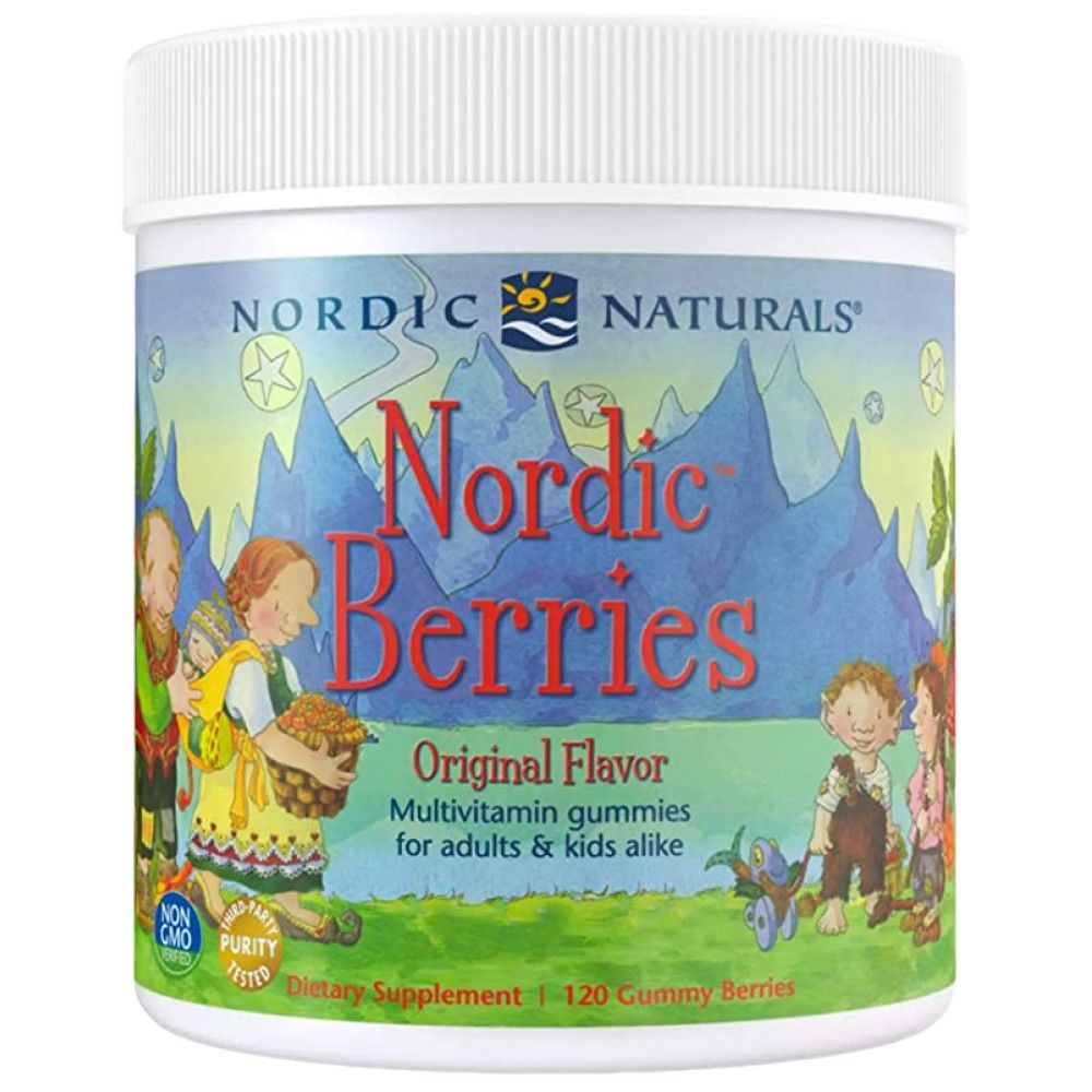 Σκανδιναβικά μούρα πολυβιταμίνη - 120 gummies
