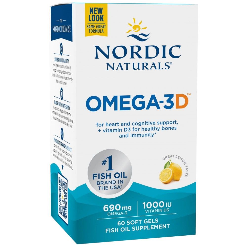 Ωμέγα -3d 690 mg - 60 softgels