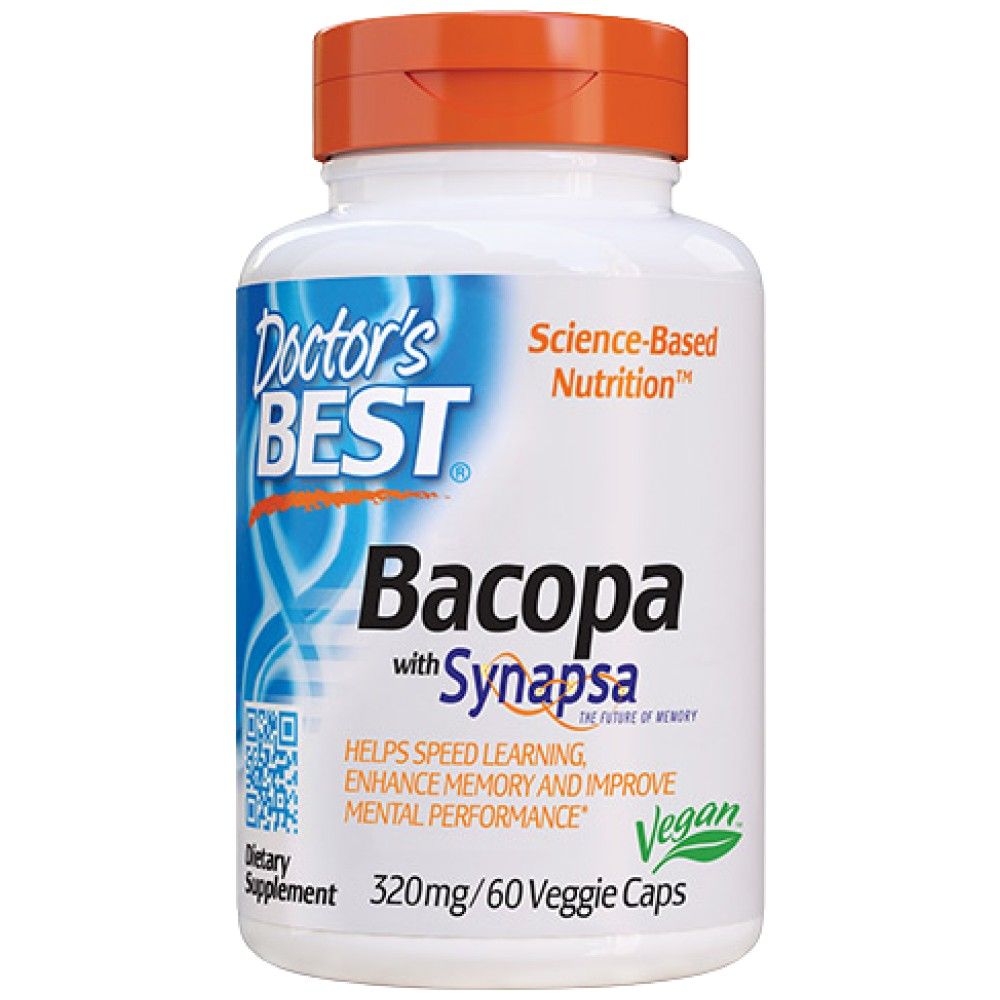 Bacopa με Synapsa 320 mg - 60 κάψουλες
