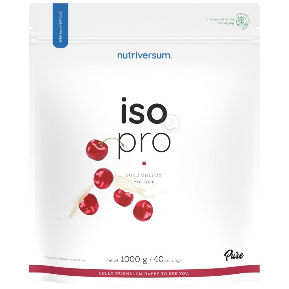 ISO Pro Pure Whey | Απομόνωση με σύστημα Ν -ζυμίας - 1000 γραμμάρια