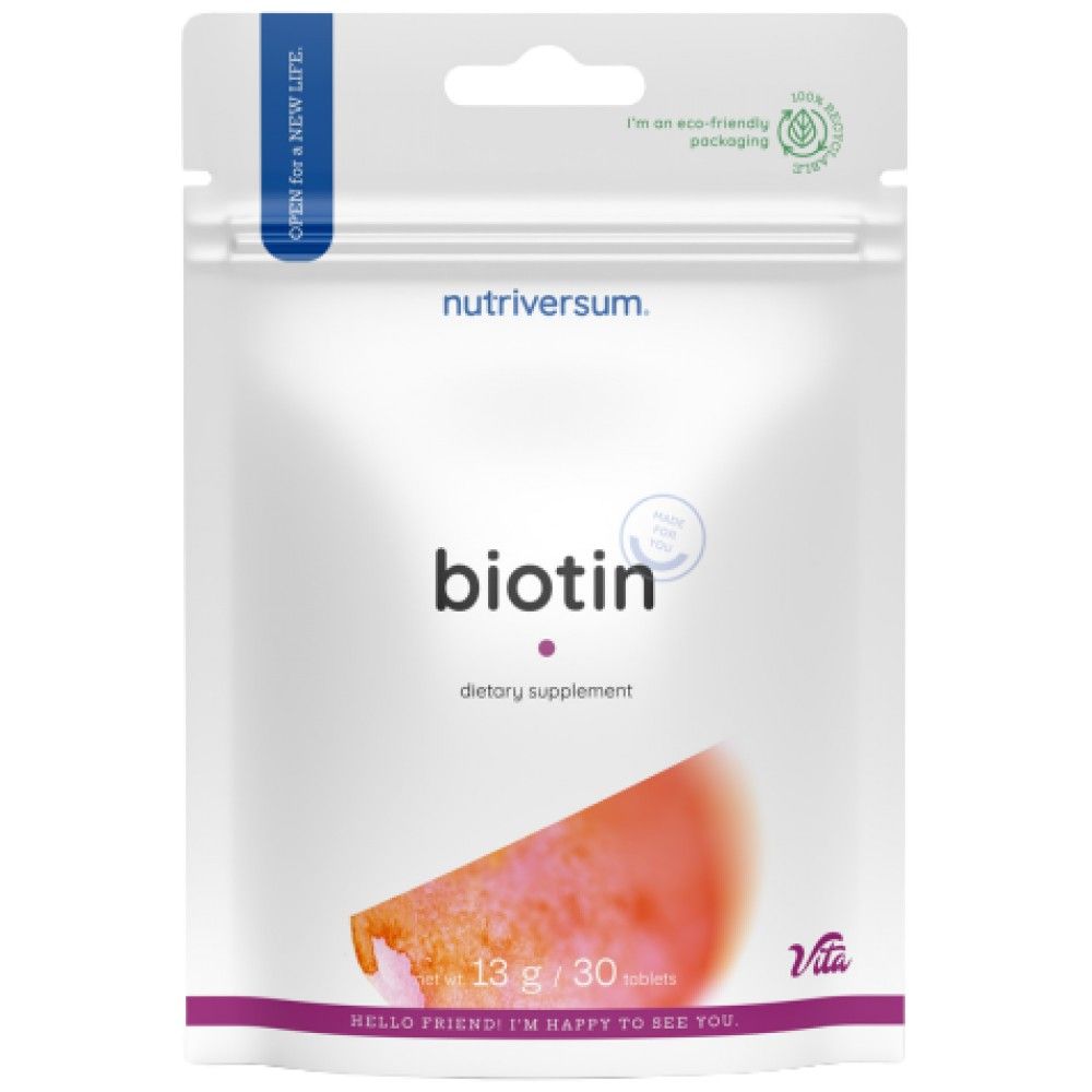 Biotin 5000 MCG - 30 δισκία