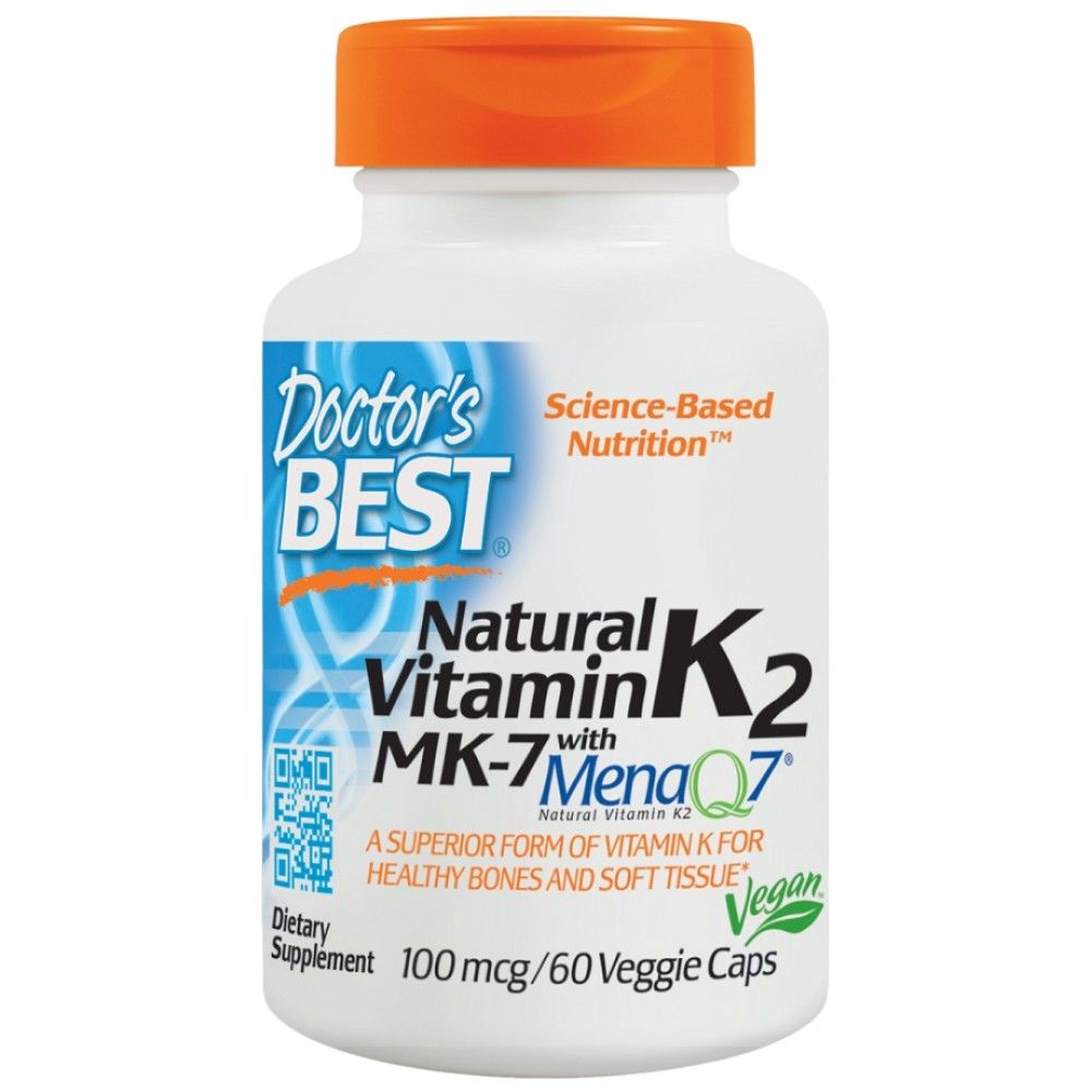 Καλύτερη φυσική βιταμίνη Κ2 MK -7 100 mcg - 60 κάψουλες
