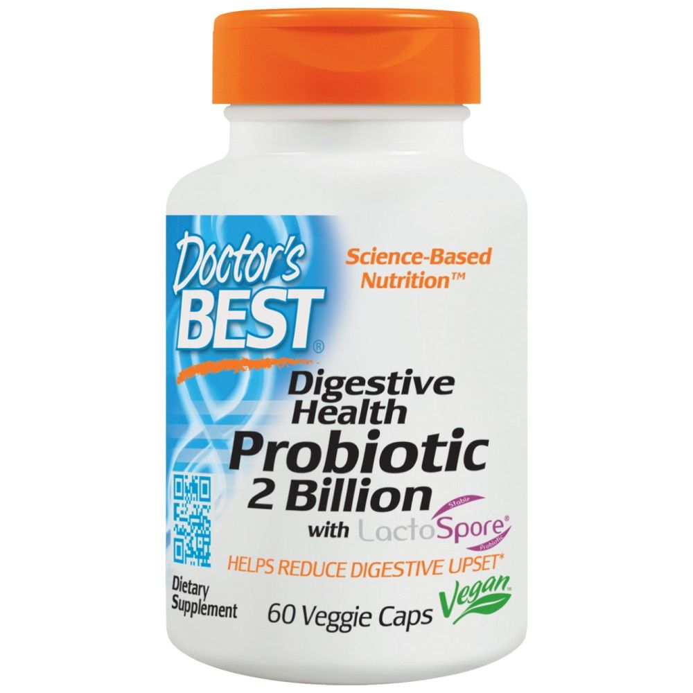 Pubiotic Health Probiotic | 2 δισεκατομμύρια με Lactospore - 60 κάψουλες