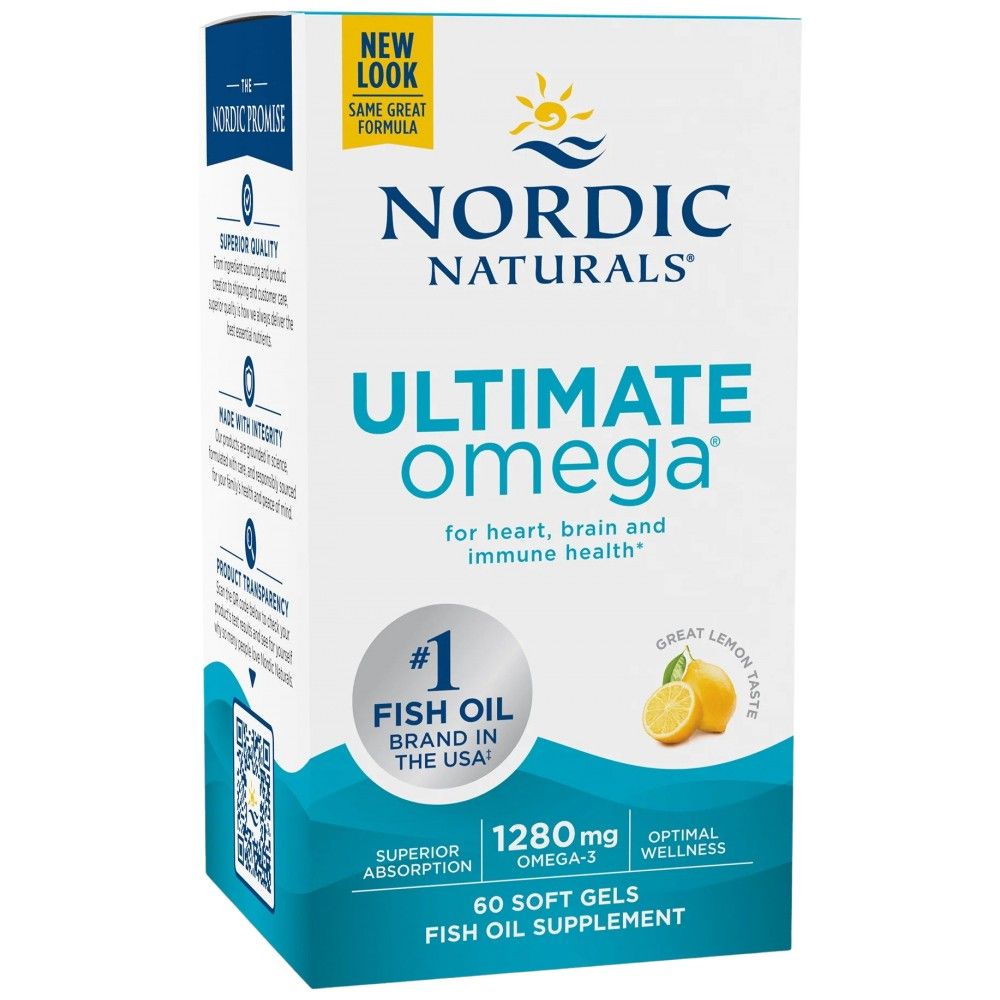 Ultimate Omega 1280 mg - 60 κάψουλες πηκτής