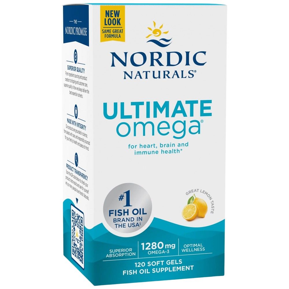 Ultimate Omega 1280 mg - 120 κάψουλες πηκτής