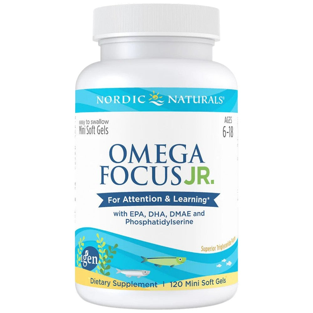 Omega Focus Junior - 120 κάψουλες Gel