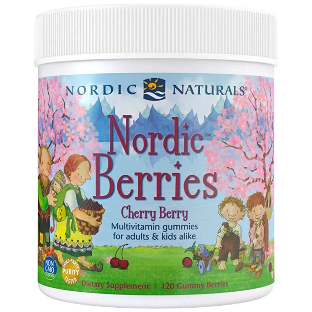 Σκανδιναβικά μούρα πολυβιταμίνη - 120 gummies
