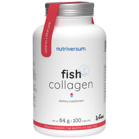 Hydrolyzed Fish Collagen 500 mg | Dedicated to Women - 100 capsules - Nutra Best Europe