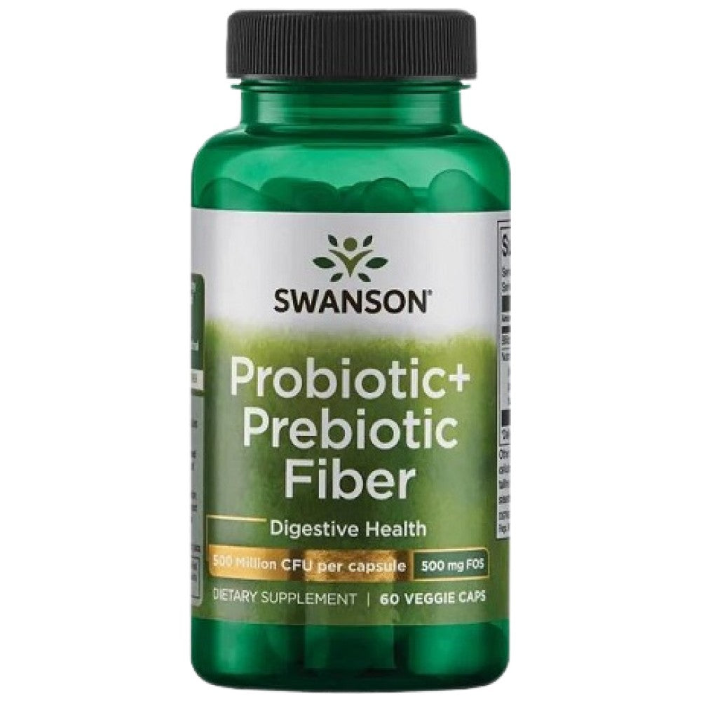 Probiotic+ Prebiotic Fiber 60 κάψουλες