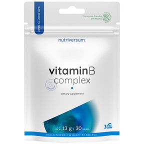 Vitamin B-Complex - 30 Tablets - Nutra Best Europe