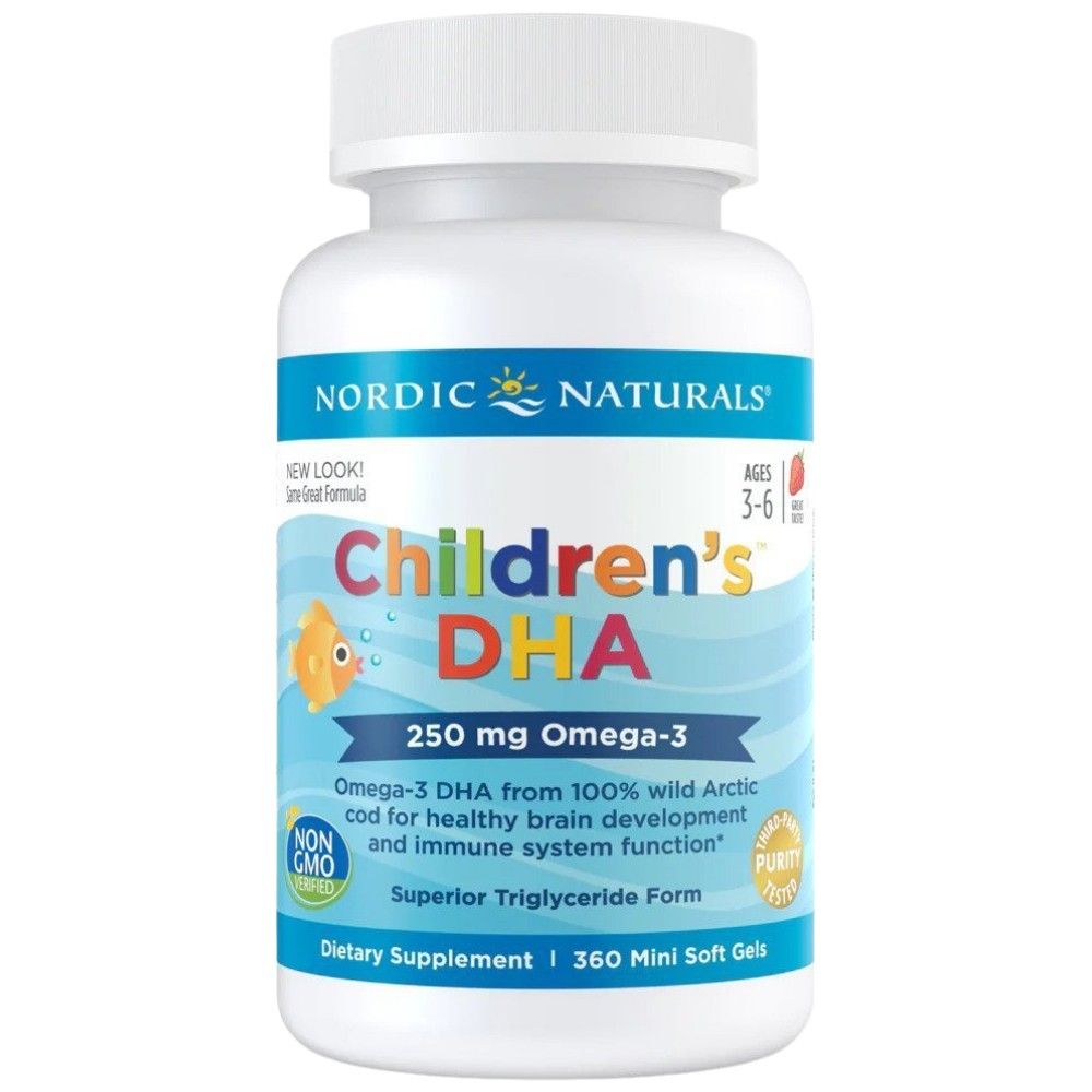Παιδικά DHA 250mg - 360 κάψουλες γέλης