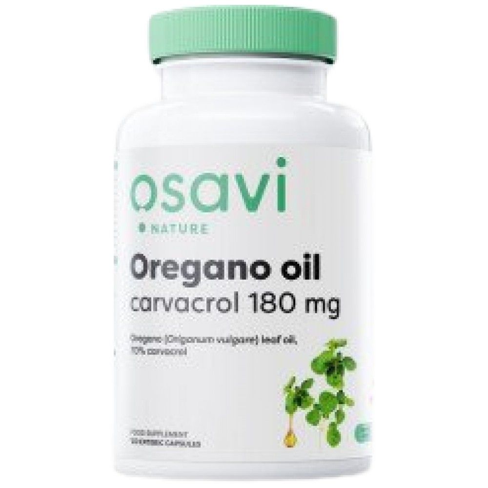 Oregano Oil 257 mg | 70% Carvacrol - 120 κάψουλες