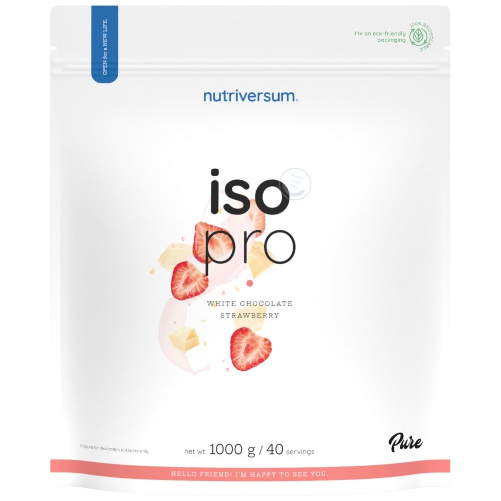 ISO Pro Pure Whey | Απομόνωση με σύστημα Ν -ζυμίας - 1000 γραμμάρια