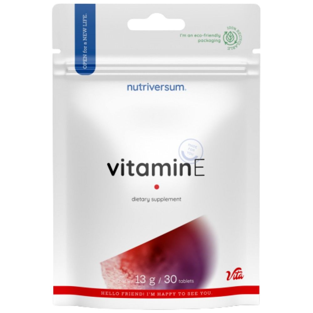 Βιταμίνη Ε 60 mg - 30 δισκία