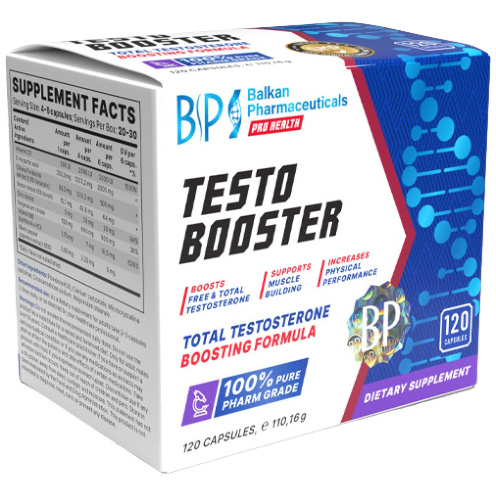 Testo Booster - 120 κάψουλες