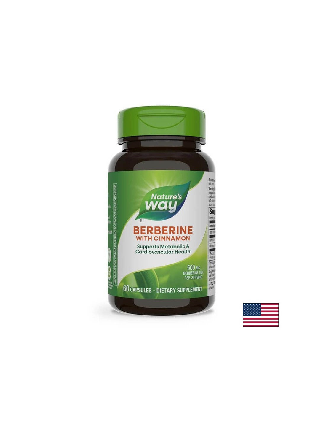 Berberine + κανέλα - ισορροπία σακχάρου στο αίμα και μεταβολική υποστήριξη, 60 κάψουλες