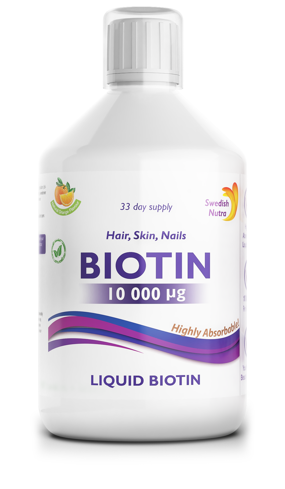 Υγρή βιοτίνη 10.000 mcg x 500 mL