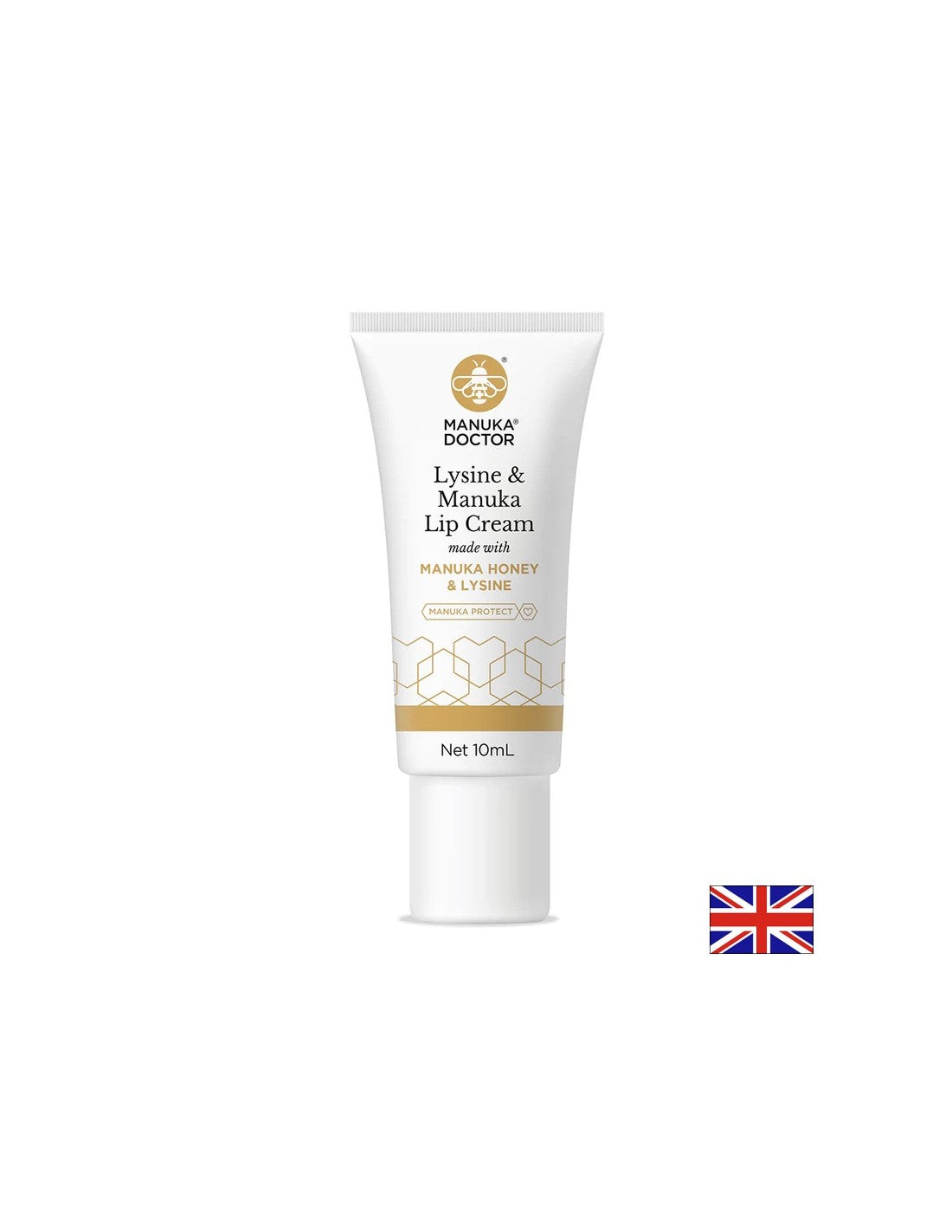 Κρέμα χείλους με μέλι και λυσίνη Manuka, 10 ml