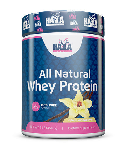 100% Pure All Natural Whey Protein/Βανίλια - 0,454 kg