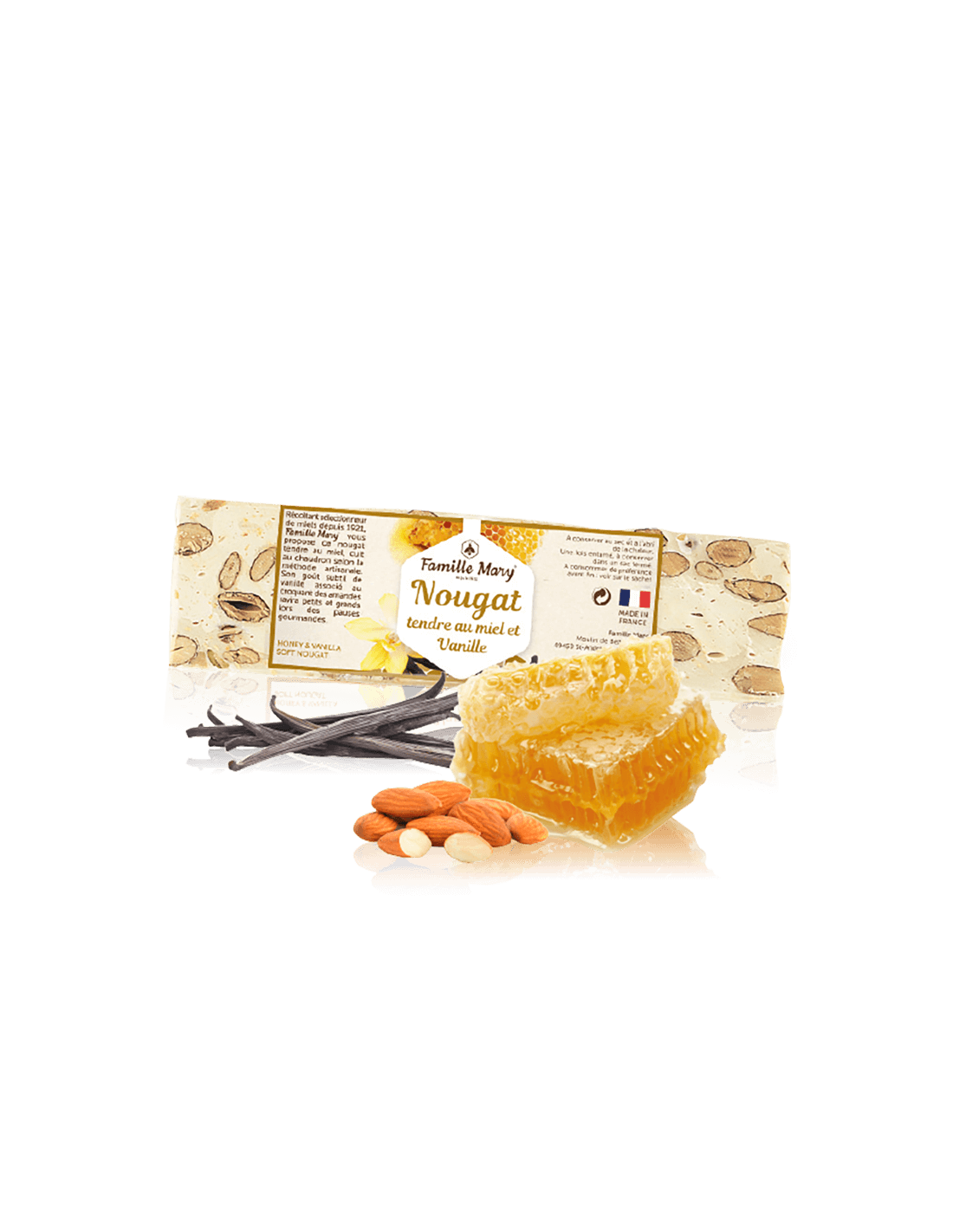 Προσφορά nougat με μέλι, αμύγδαλα και βανίλια, 100 g