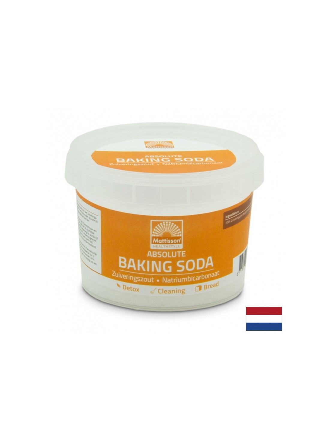 Διττανθρακικό νάτριο, 100 g <tc>Mattisson Healthstyle</tc>