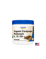 Για κόπωση και στρες - Cordyceps Organic, 100 g, <tc>Nutricost</tc> σκόνη