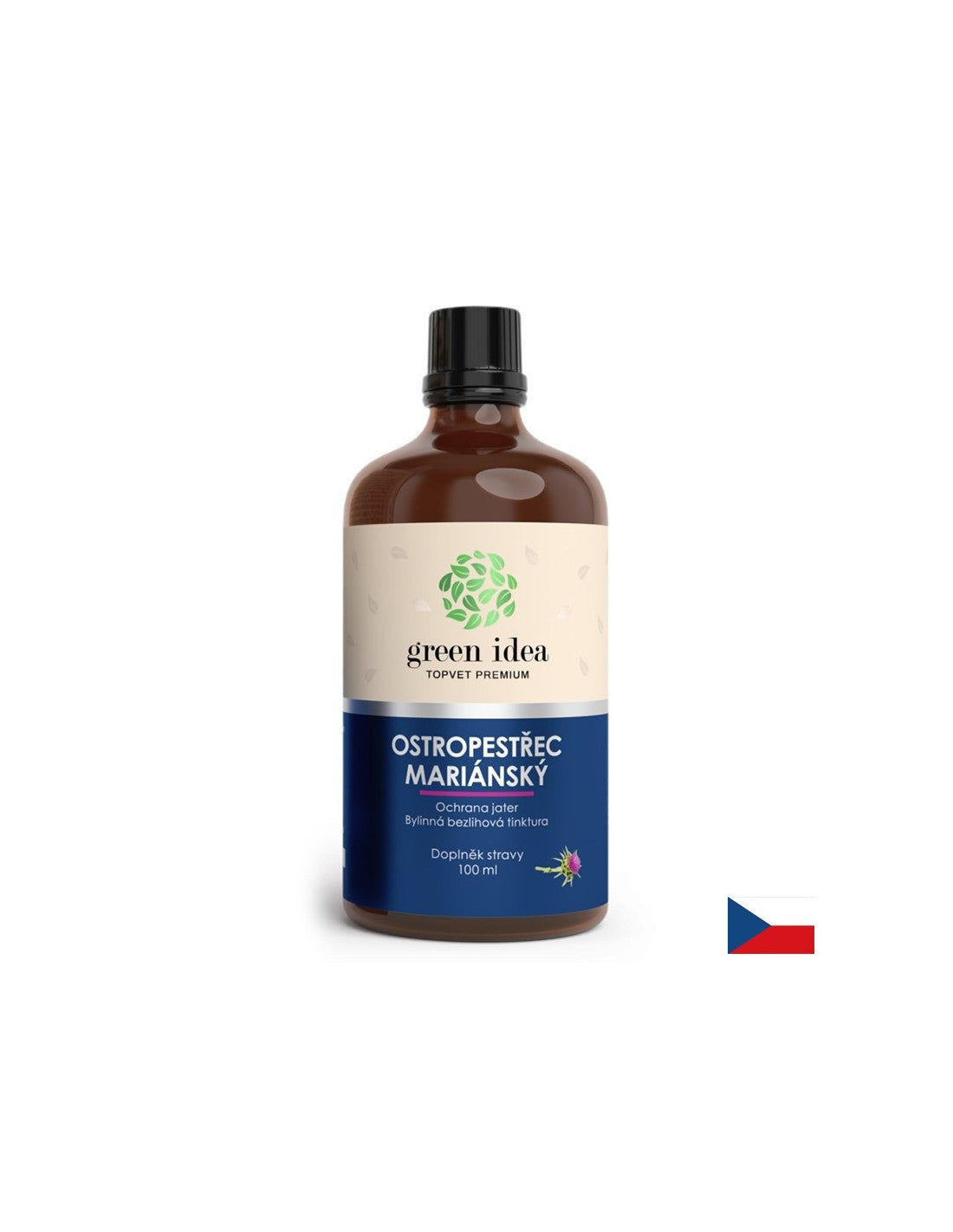 Liver Health - Milk Thistle, 100 ml βάμμα (χωρίς αλκοόλ)