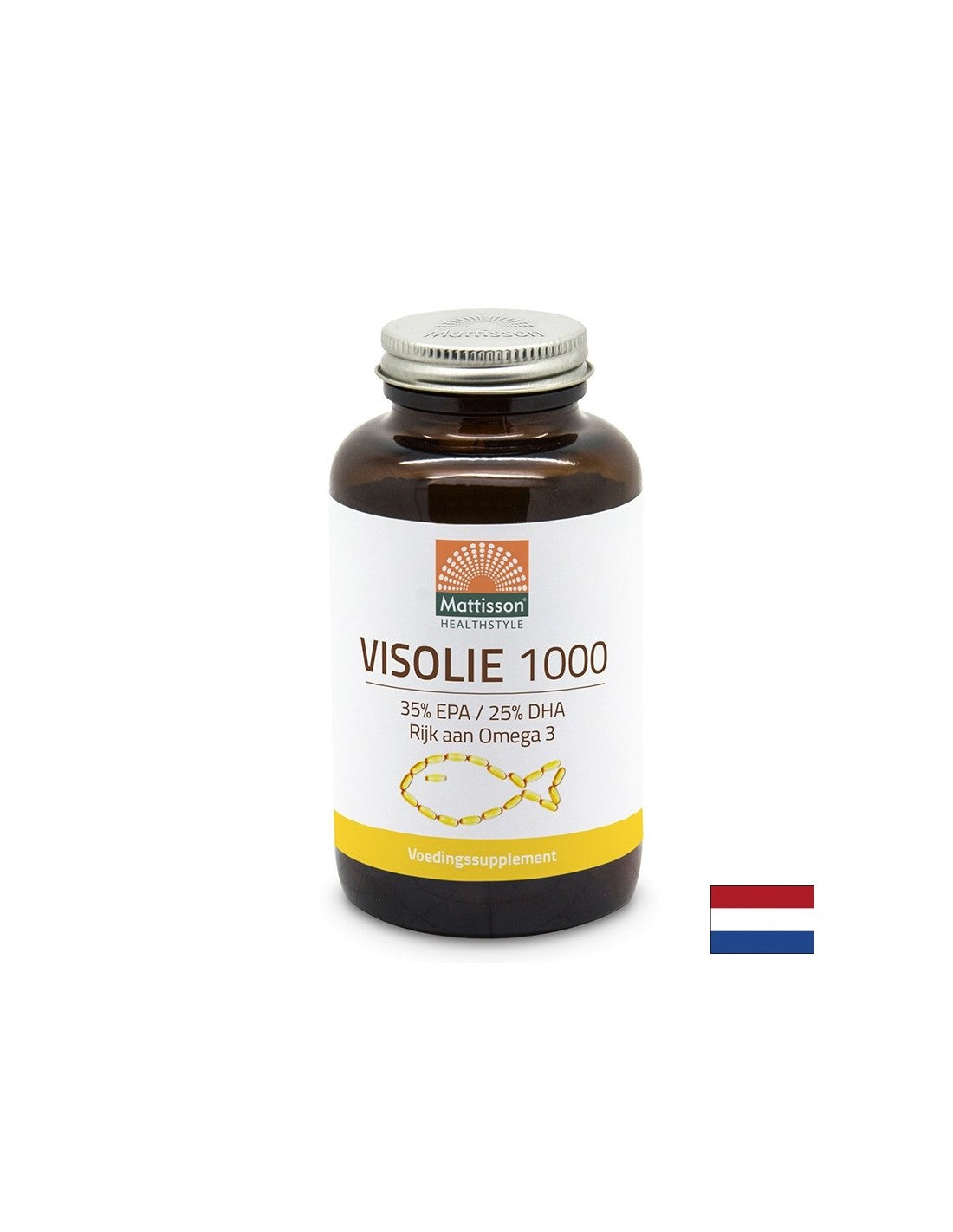 Ιχθυέλαιο 1000 mg - EPA 350 mg/ DHA 250 mg, 90 κάψουλες <tc>Mattisson Healthstyle</tc>
