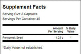 Fenugreek Seed 610 mg - 90 κάψουλες