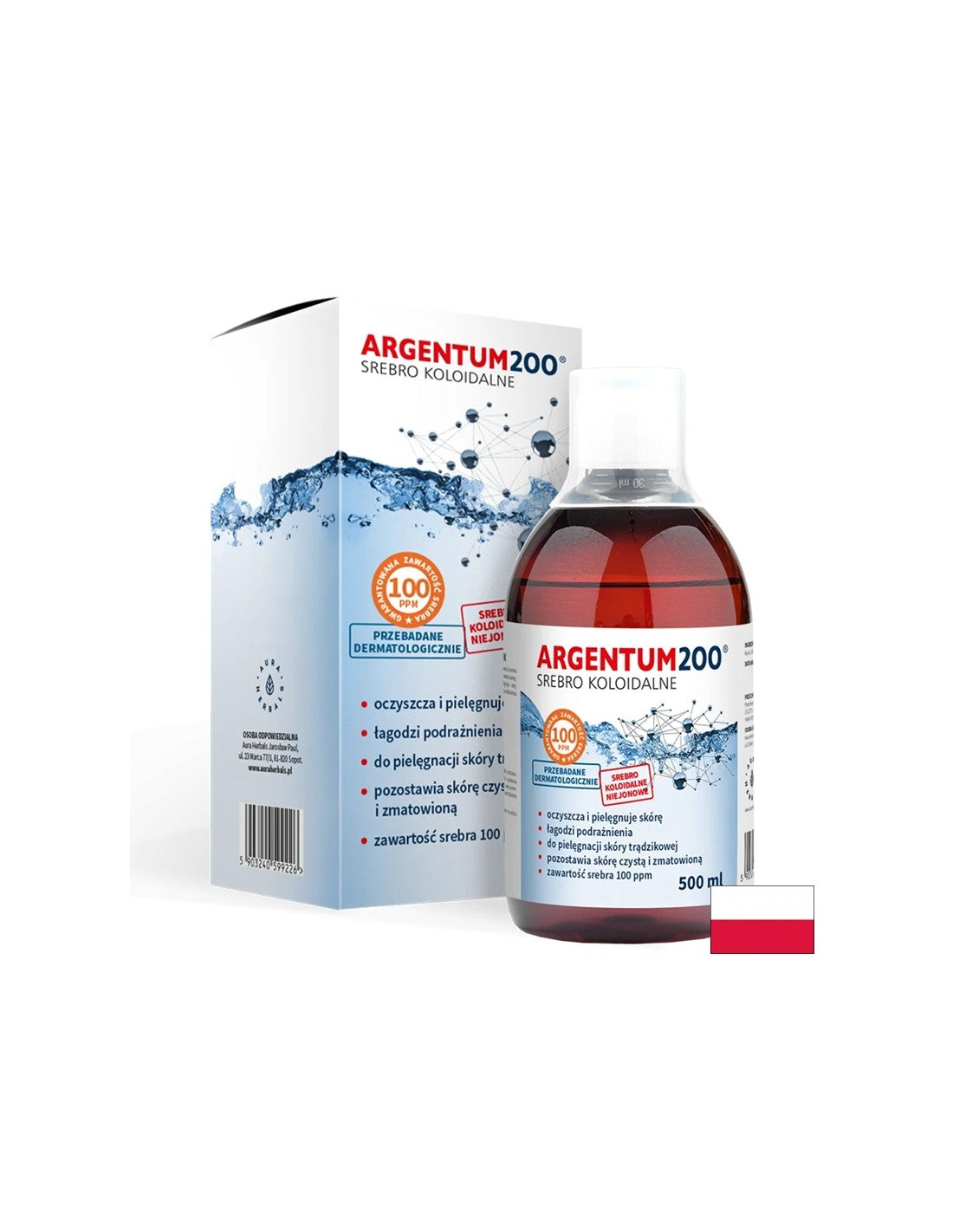 Κολλοειδές ασήμι - 100ppm, 500 ml