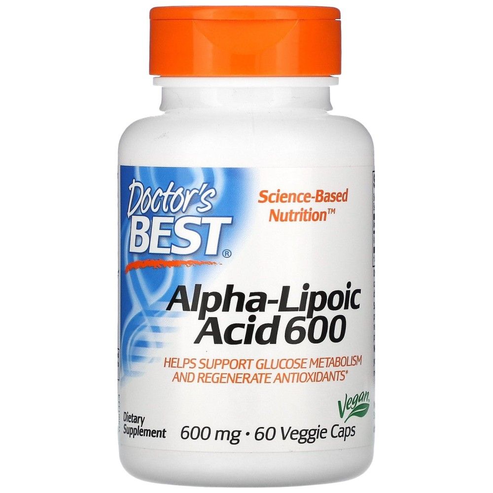 Καλύτερο λιποϊκό οξύ Alpha 600 mg - 60 κάψουλες