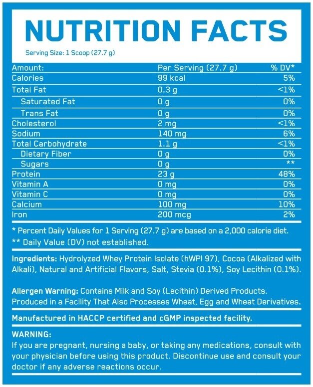 ISO Build Protein απομόνωση - 2,27 kg