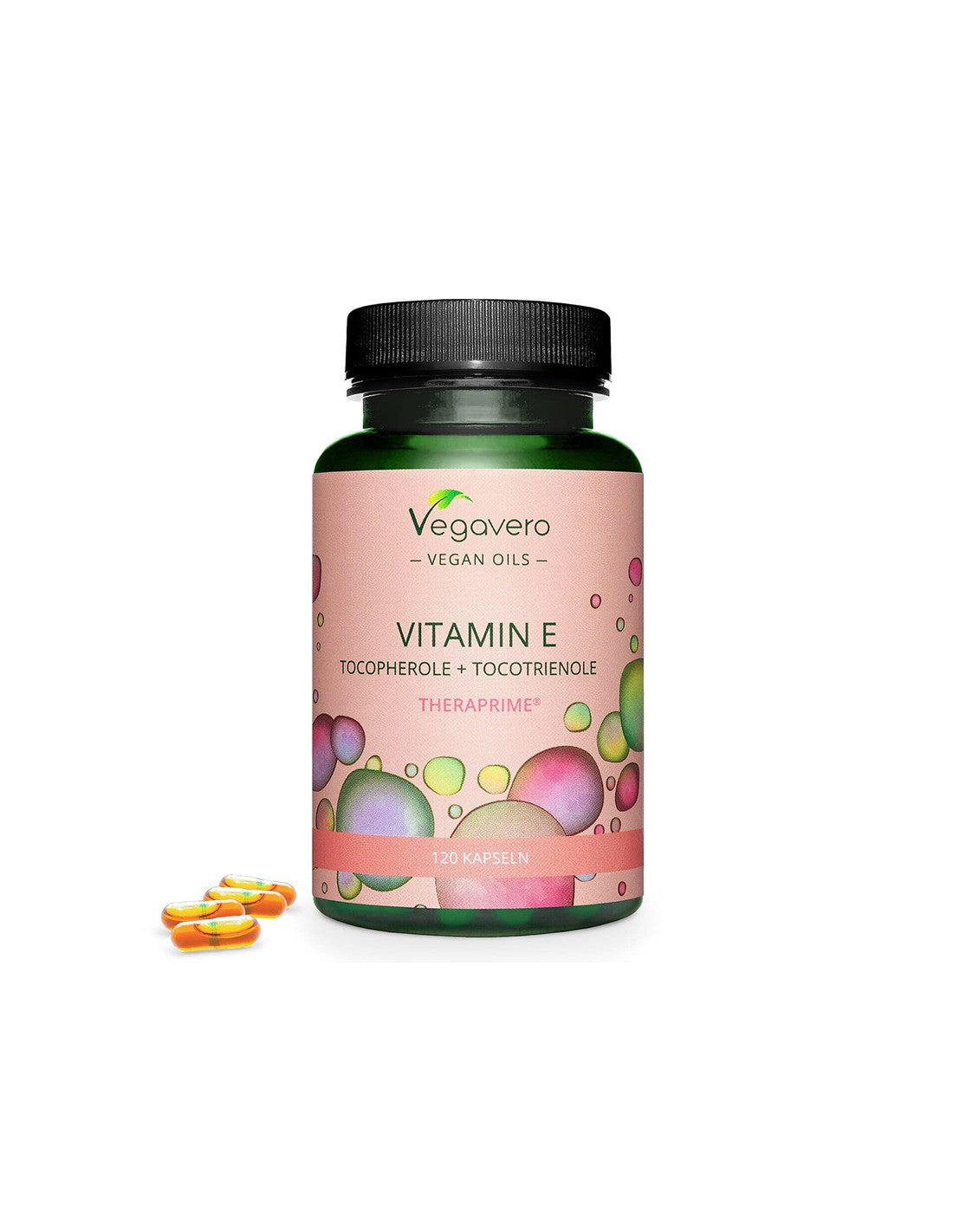 Βιταμίνη Ε (Μικτές Tocopherols + Tocotrienols) - Αντιοξειδωτικό, 120 κάψουλες