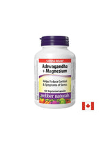 Ashvaganda + Magaziy - Спокойствие, energia and nerven balance, 120 capsuli