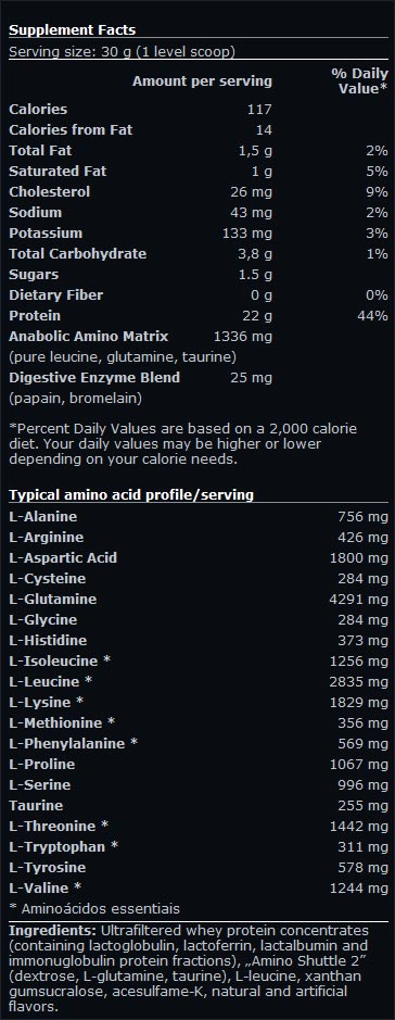 100% πρωτεΐνη Whey Professional 0,920 kg