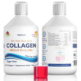 Κολλαγόνο ψαριών 12500 mg Χρυσή ρετινόλη 500ml <tc>Swedish Nutra</tc>