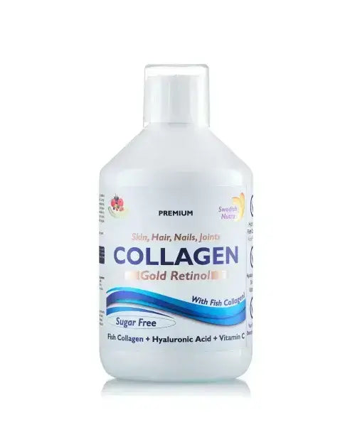 Κολλαγόνο ψαριών 12500 mg Χρυσή ρετινόλη 500ml <tc>Swedish Nutra</tc>