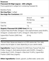 Λινέο Υψηλή Lignan 200 Gel Capsules