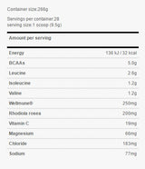 Χρυσό πρότυπο BCAA/28 εξυπηρέτηση. - 0,260 kg