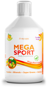 Mega Sport - Βιταμίνες + Ορυκτά + κολλαγόνο 1497 mg /500 ml /
