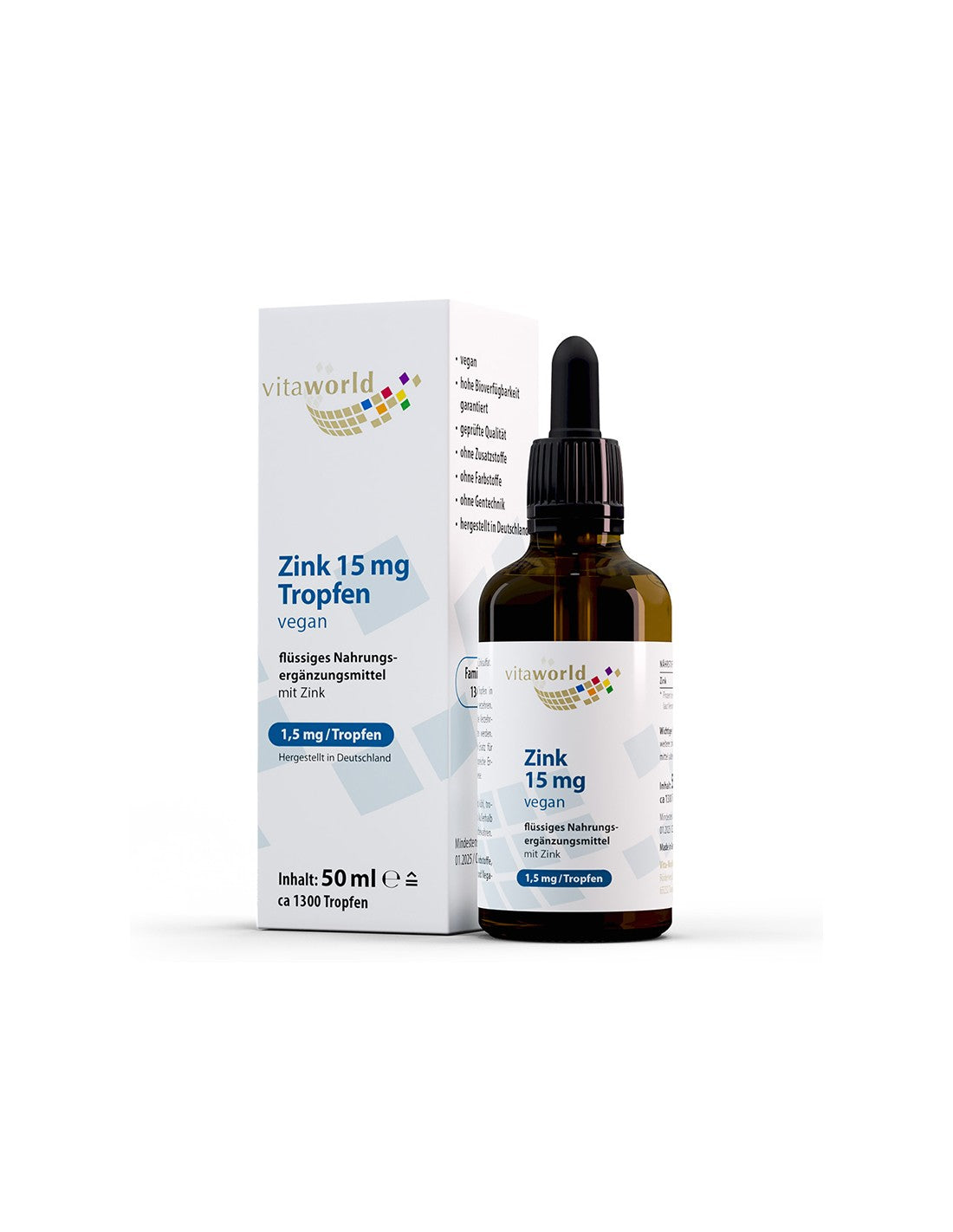 Ανοσότητα - ψευδάργυρος, 15 mg x 50 ml σταγόνες